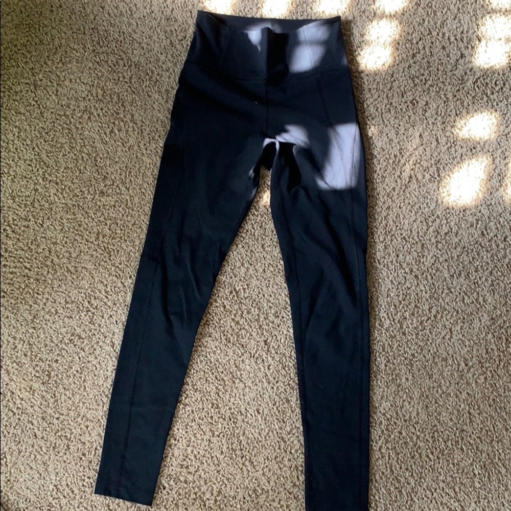 Girlfriend Collective Black Worjout Pant